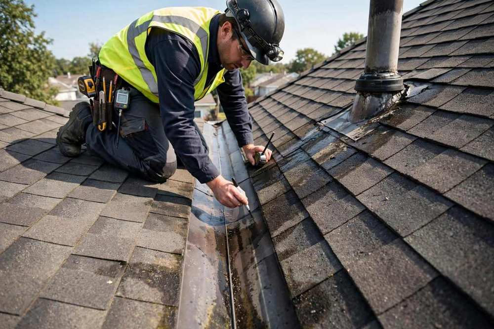 Roof leak after heavy rain