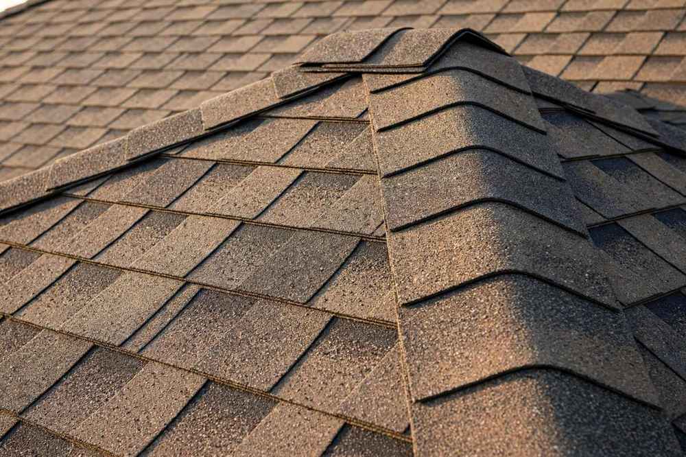 Asphalt shingle roof on a Gardena home